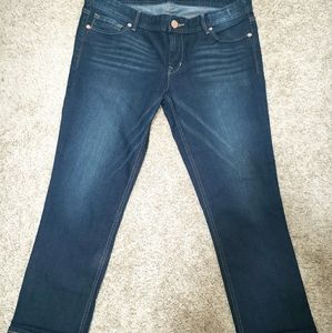 Express cropped skinny Stella low rise 12r jeans